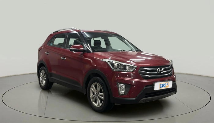 2016 Hyundai Creta SX PLUS 1.6 PETROL, Petrol, Manual, 77,833 km, Right Front Diagonal