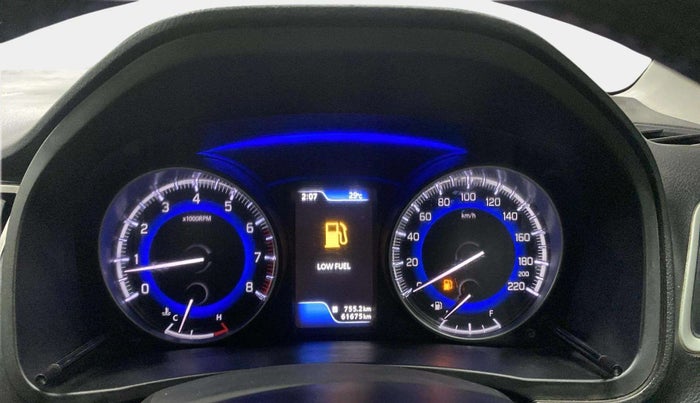 2018 Maruti Baleno ALPHA PETROL 1.2, Petrol, Manual, 61,666 km, Instrument cluster - Glass has scratches