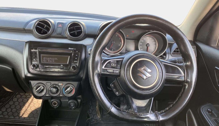 2018 Maruti Swift VXI, Petrol, Manual, 93,153 km, Steering Wheel Close Up