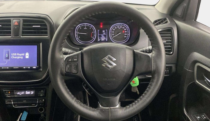 2018 Maruti Vitara Brezza ZDI AMT, Diesel, Automatic, 37,178 km, Steering Wheel Close Up