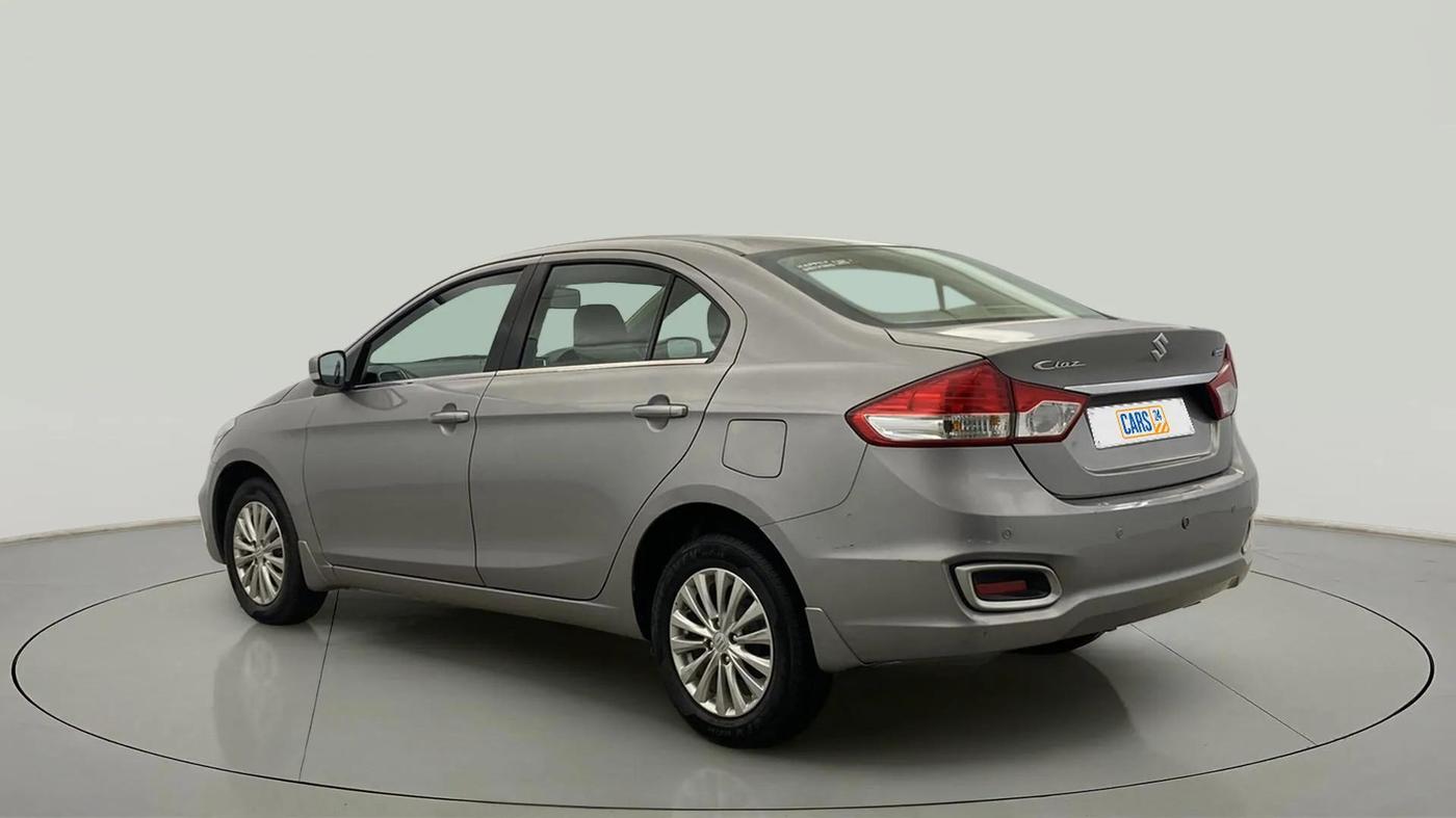 2018 Maruti Ciaz DELTA 1.5 SHVS MT PETROL, Petrol, Manual, 34,749 km, Left Back Diagonal