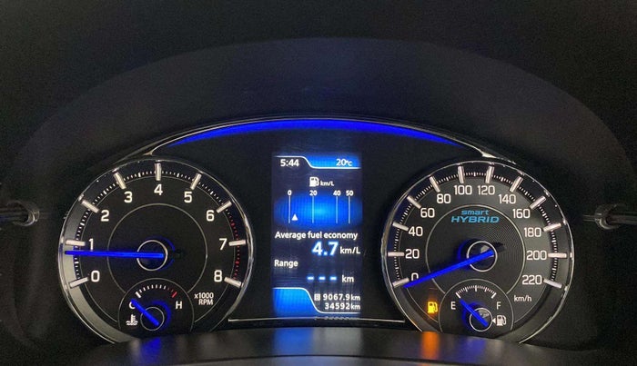 2018 Maruti Ciaz DELTA 1.5 SHVS MT PETROL, Petrol, Manual, 34,581 km, Odometer Image