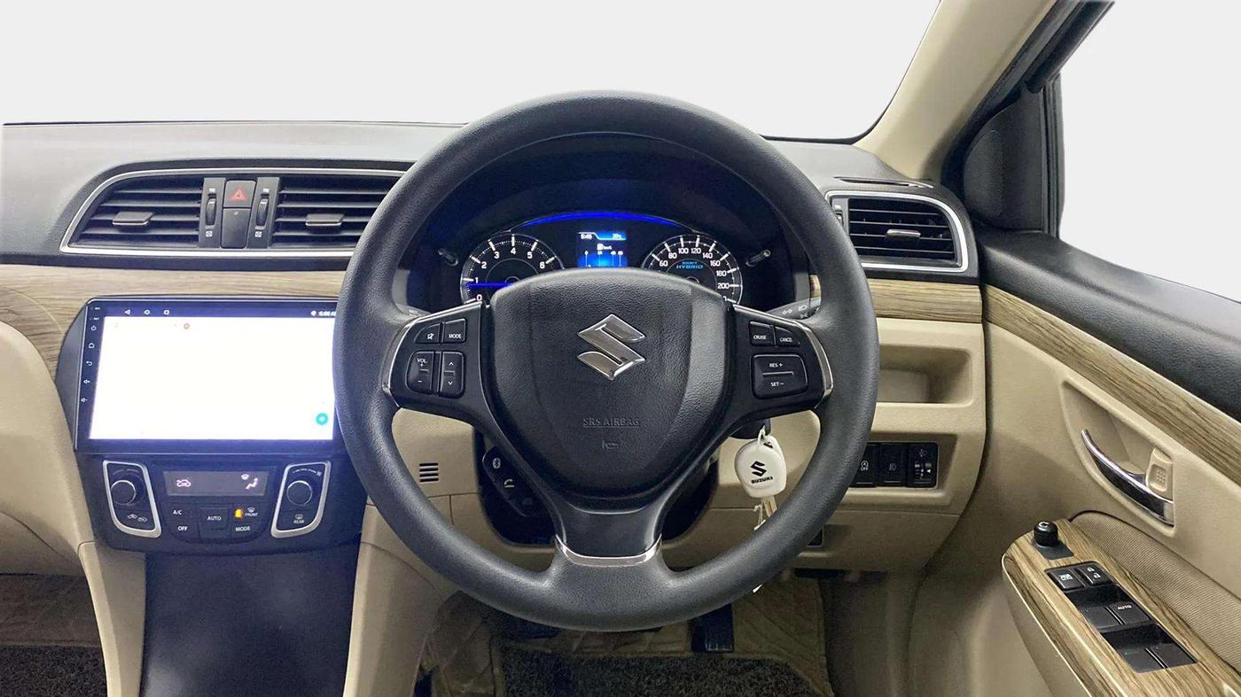 2018 Maruti Ciaz DELTA 1.5 SHVS MT PETROL, Petrol, Manual, 34,749 km, Steering Wheel Close Up