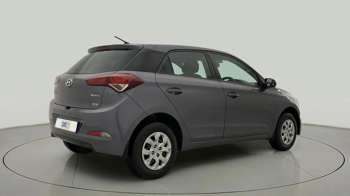 2017 Hyundai Elite i20 SPORTZ 1.4 CRDI, Diesel, Manual, 90,211 km, Right Back Diagonal