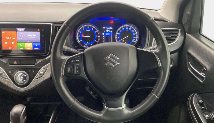 2019 Maruti Baleno ALPHA CVT PETROL 1.2, Petrol, Automatic, 94,252 km, Steering Wheel Close Up