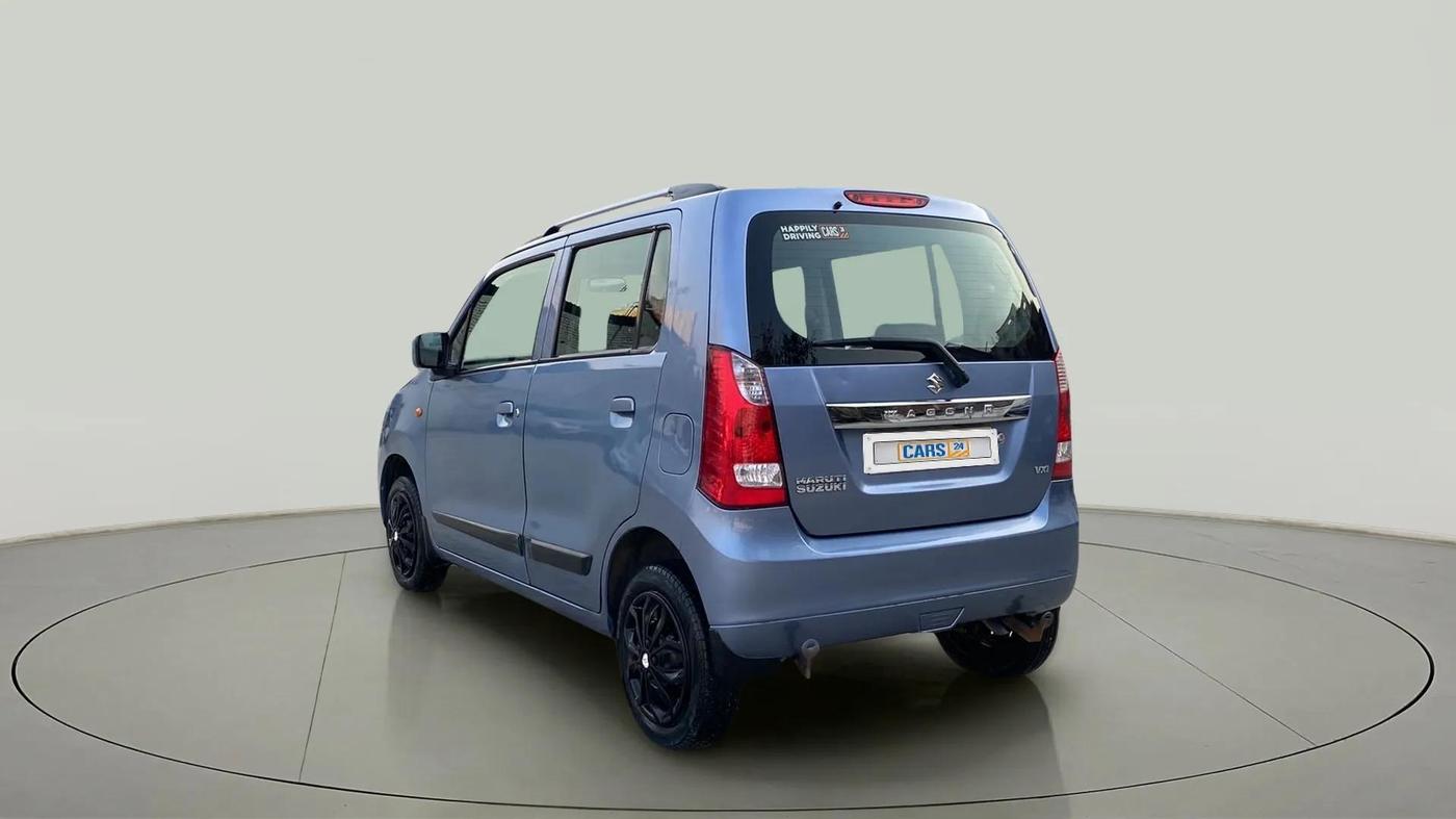 2017 Maruti Wagon R 1.0 VXI, Petrol, Manual, 17,934 km, Left Back Diagonal