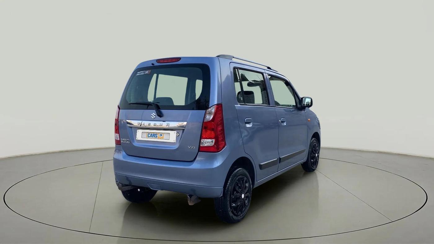 2017 Maruti Wagon R 1.0 VXI, Petrol, Manual, 17,934 km, Right Back Diagonal