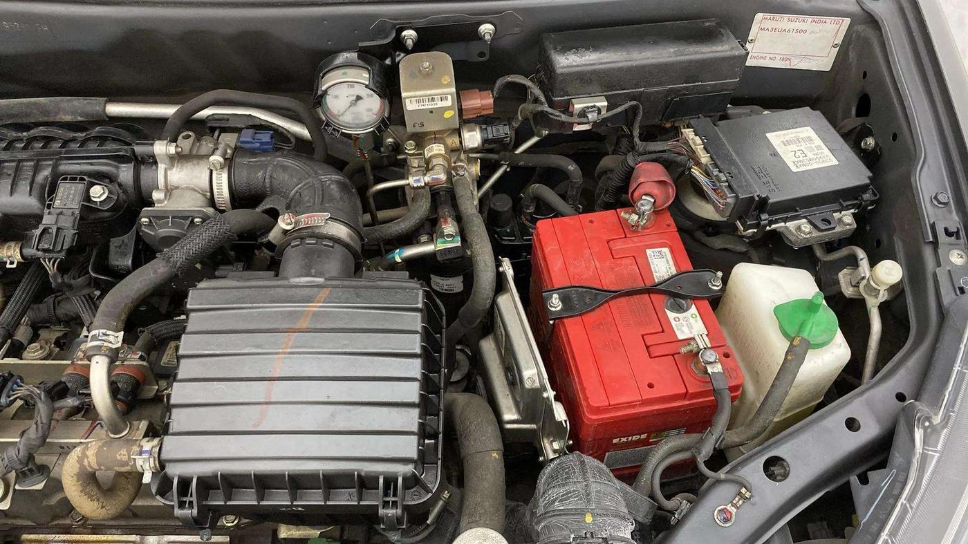 2017 Maruti Alto 800 LXI CNG O, CNG, Manual, 25,499 km, Engine View - Left