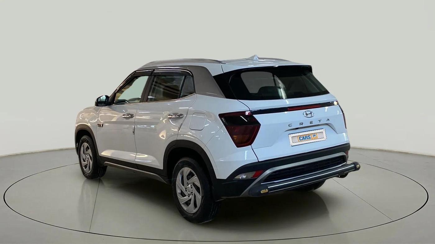 2023 Hyundai Creta EX 1.5 PETROL, Petrol, Manual, 12,100 km, Left Back Diagonal