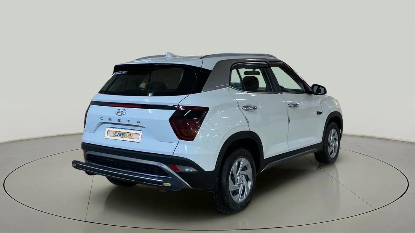 2023 Hyundai Creta EX 1.5 PETROL, Petrol, Manual, 12,100 km, Right Back Diagonal