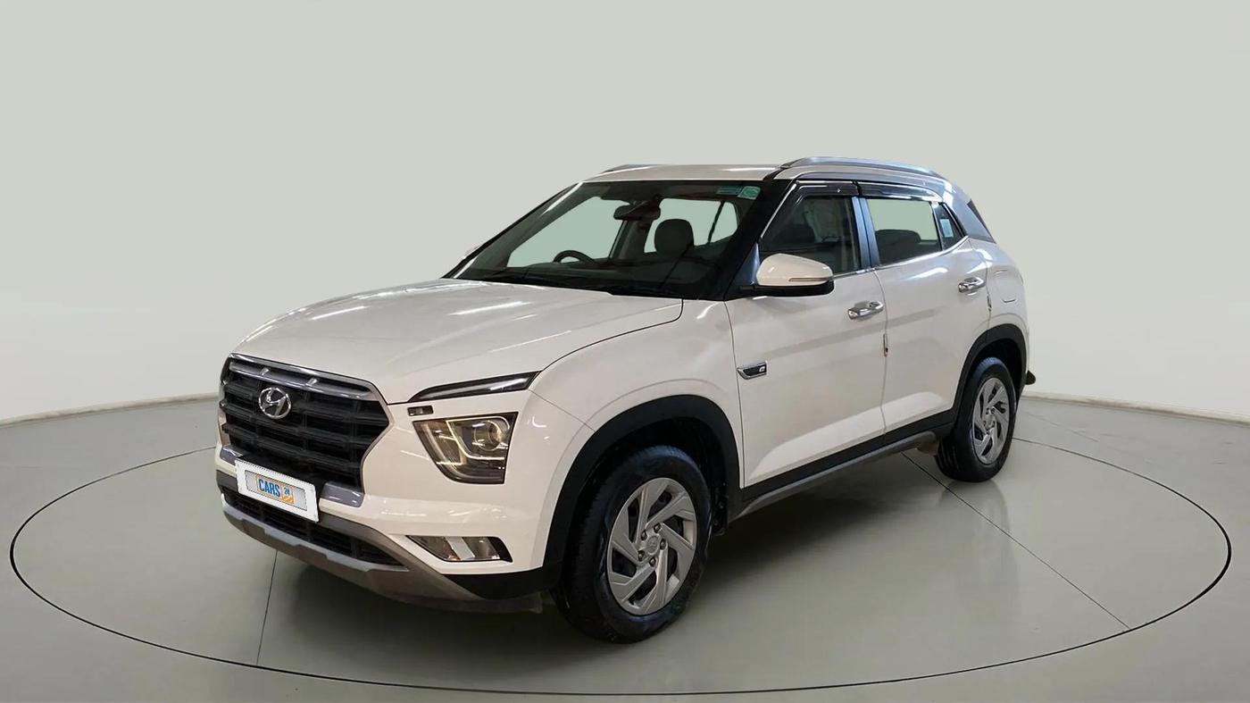 2023 Hyundai Creta EX 1.5 PETROL, Petrol, Manual, 12,100 km, Left Front Diagonal