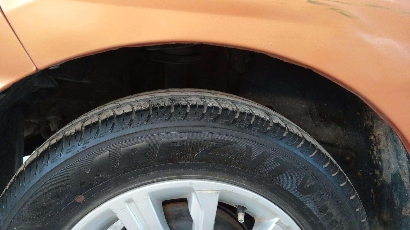 2017 Tata Tiago XZA PETROL, Petrol, Automatic, 65,823 km, Right Rear Tyre Tread