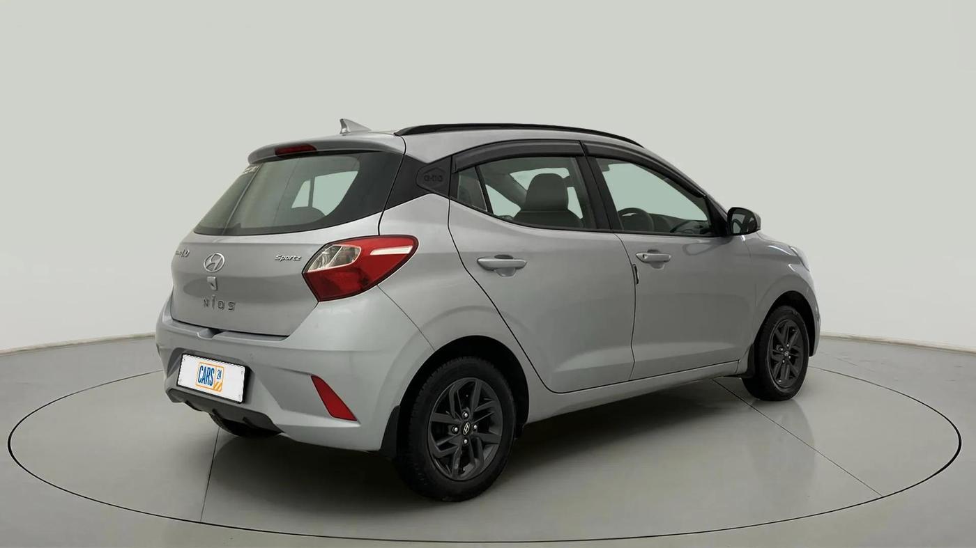 2020 Hyundai GRAND I10 NIOS SPORTZ 1.2 KAPPA VTVT, Petrol, Manual, 84,169 km, Right Back Diagonal