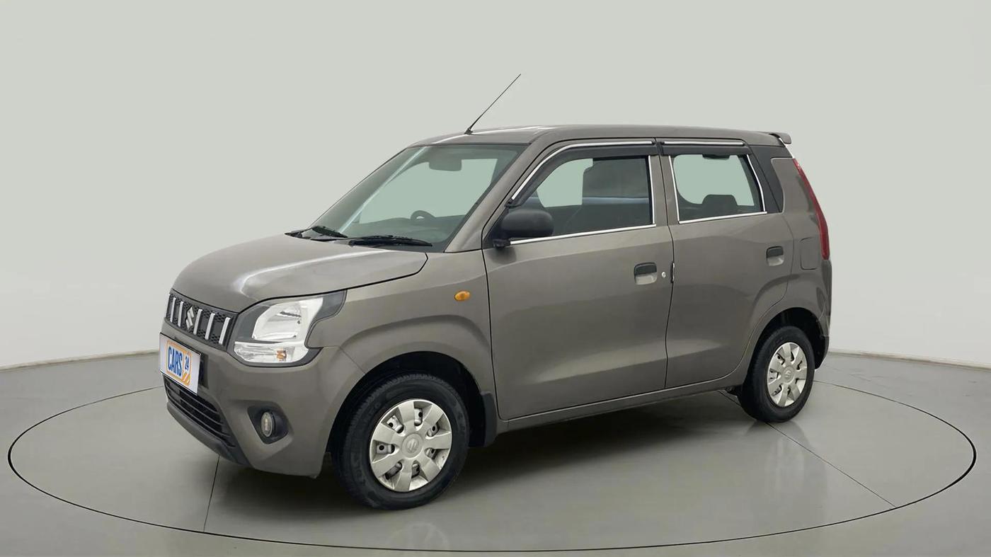 2021 Maruti New Wagon-R LXI CNG 1.0, CNG, Manual, 48,130 km, Left Front Diagonal