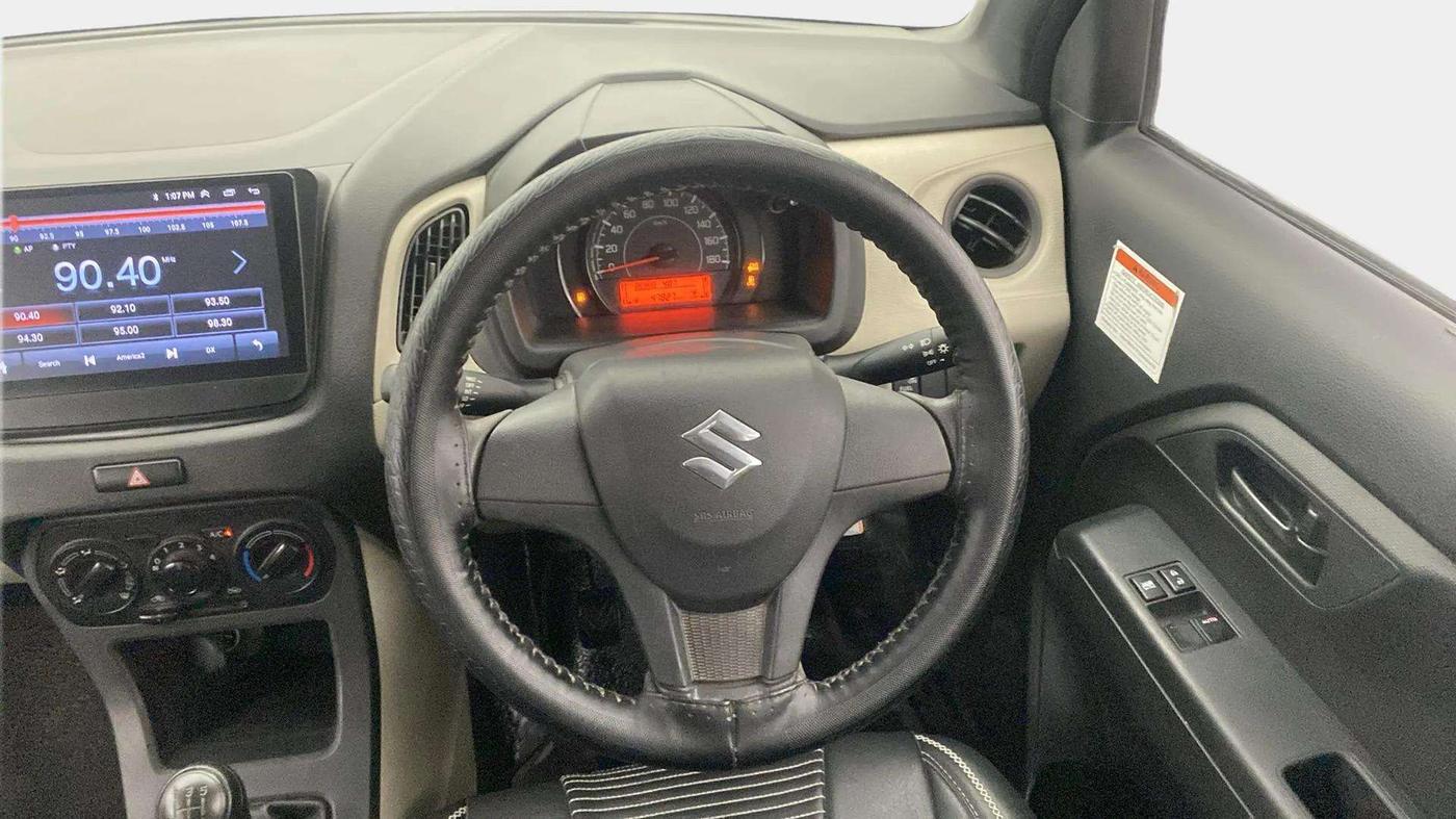 2021 Maruti New Wagon-R LXI CNG 1.0, CNG, Manual, 48,130 km, Steering Wheel Close Up