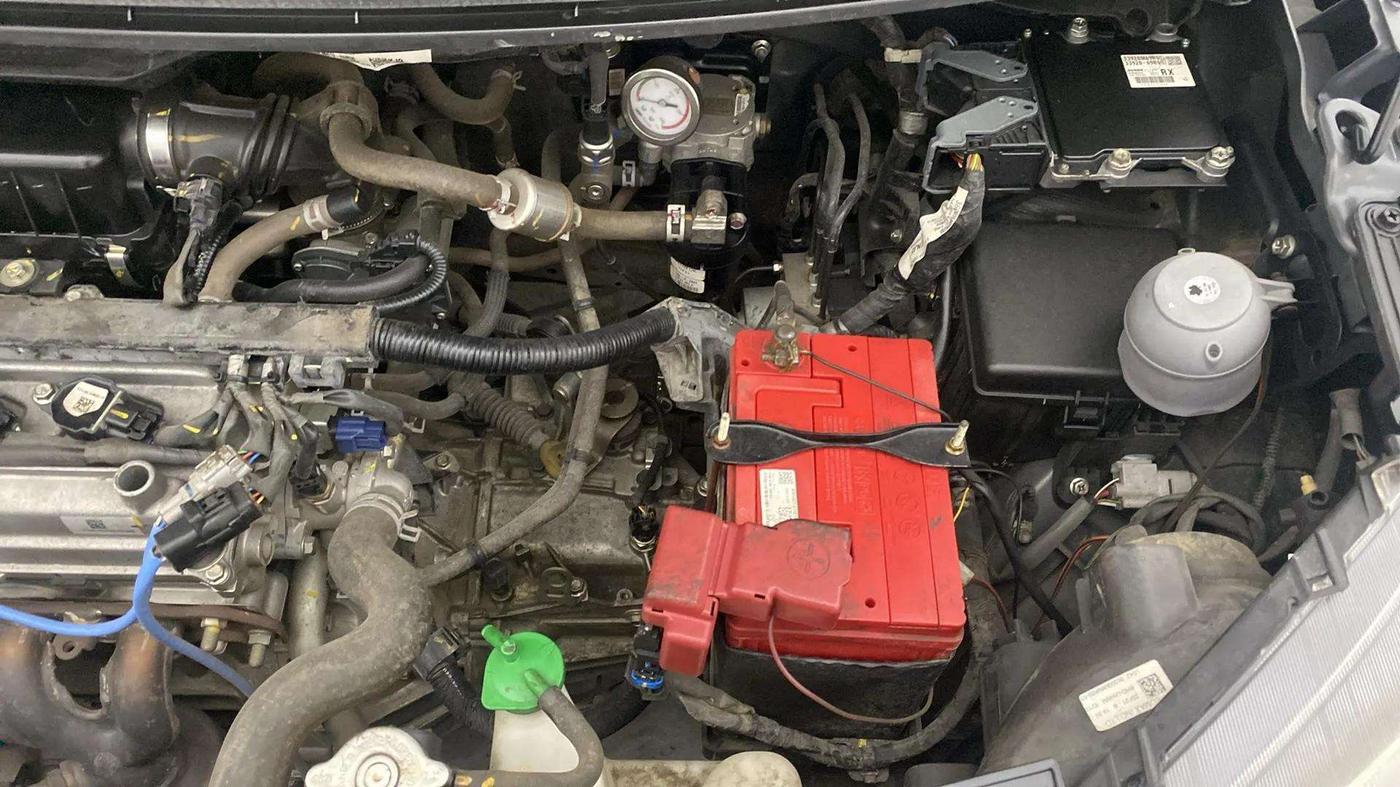 2021 Maruti New Wagon-R LXI CNG 1.0, CNG, Manual, 48,130 km, Engine View - Left
