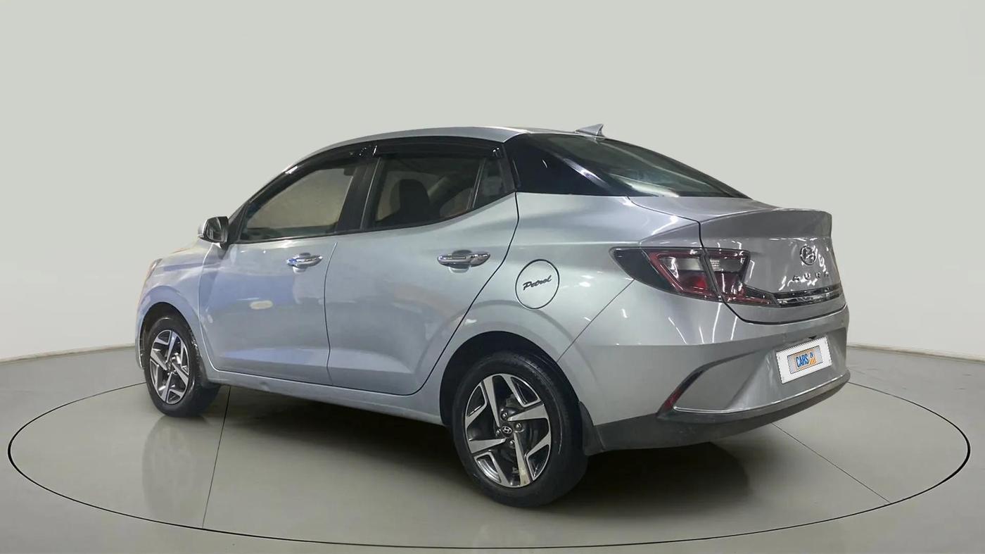 2021 Hyundai AURA SX 1.2, Petrol, Manual, 50,786 km, Left Back Diagonal