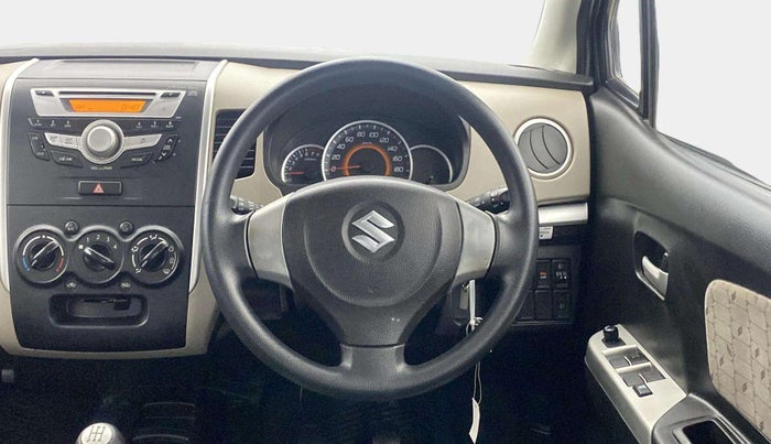 2014 Maruti Wagon R 1.0 VXI, Petrol, Manual, 32,777 km, Steering Wheel Close Up