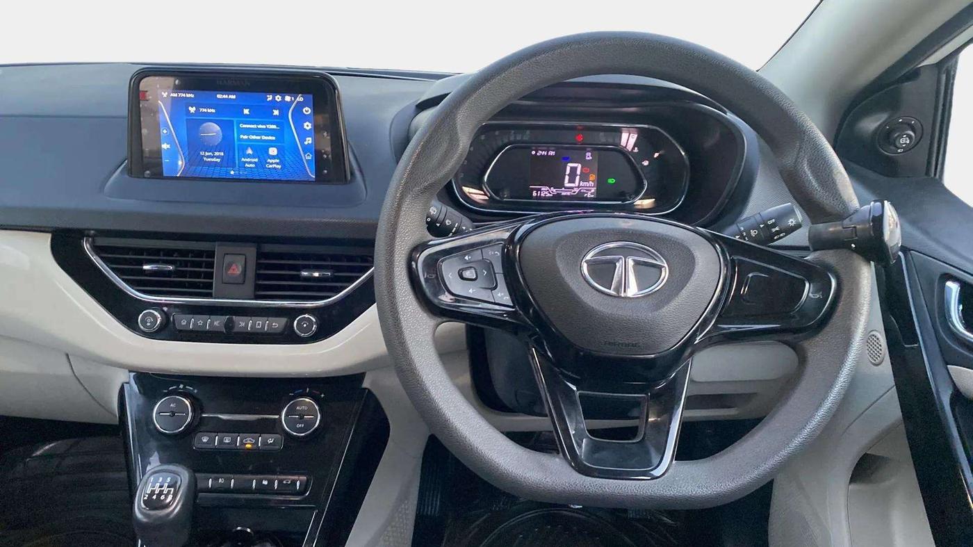 2021 Tata NEXON XZ PLUS PETROL, Petrol, Manual, 61,157 km, Steering Wheel Close Up