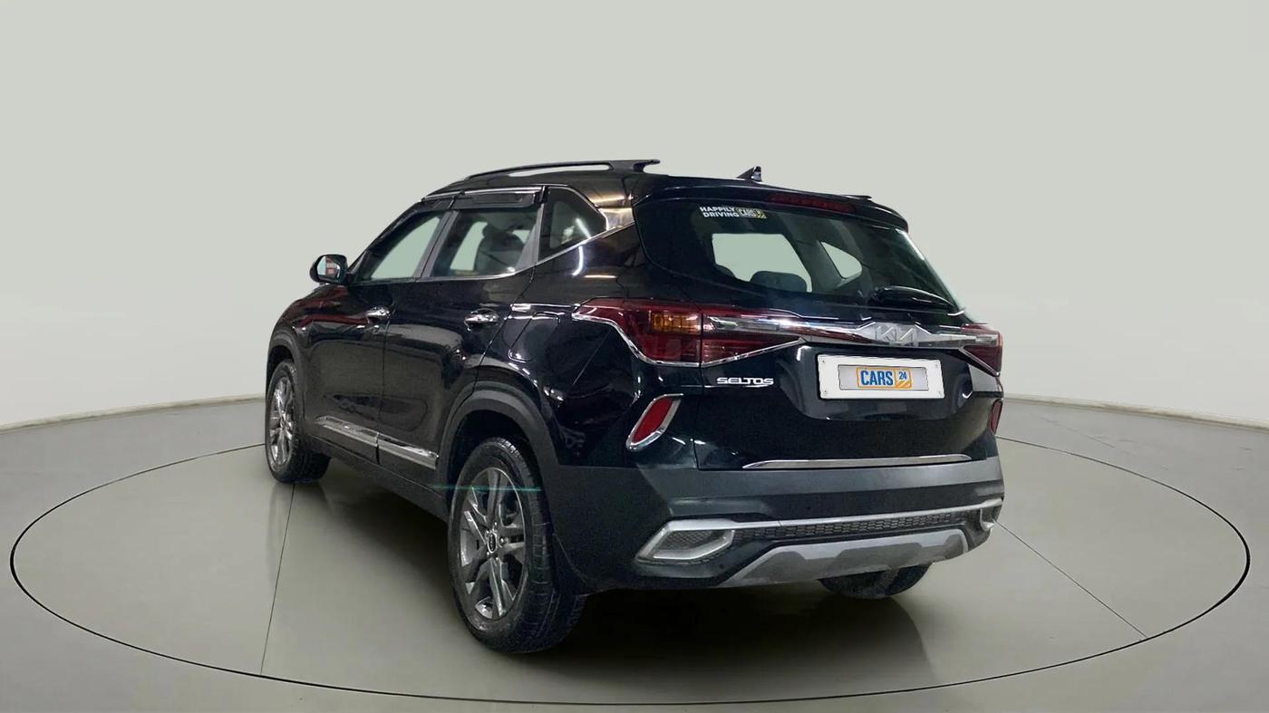2023 KIA SELTOS  HTX 1.5 PETROL MT, Petrol, Manual, 32,434 km, Left Back Diagonal