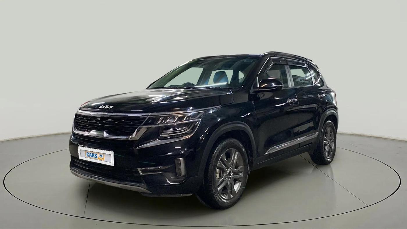 2023 KIA SELTOS  HTX 1.5 PETROL MT, Petrol, Manual, 32,434 km, Left Front Diagonal