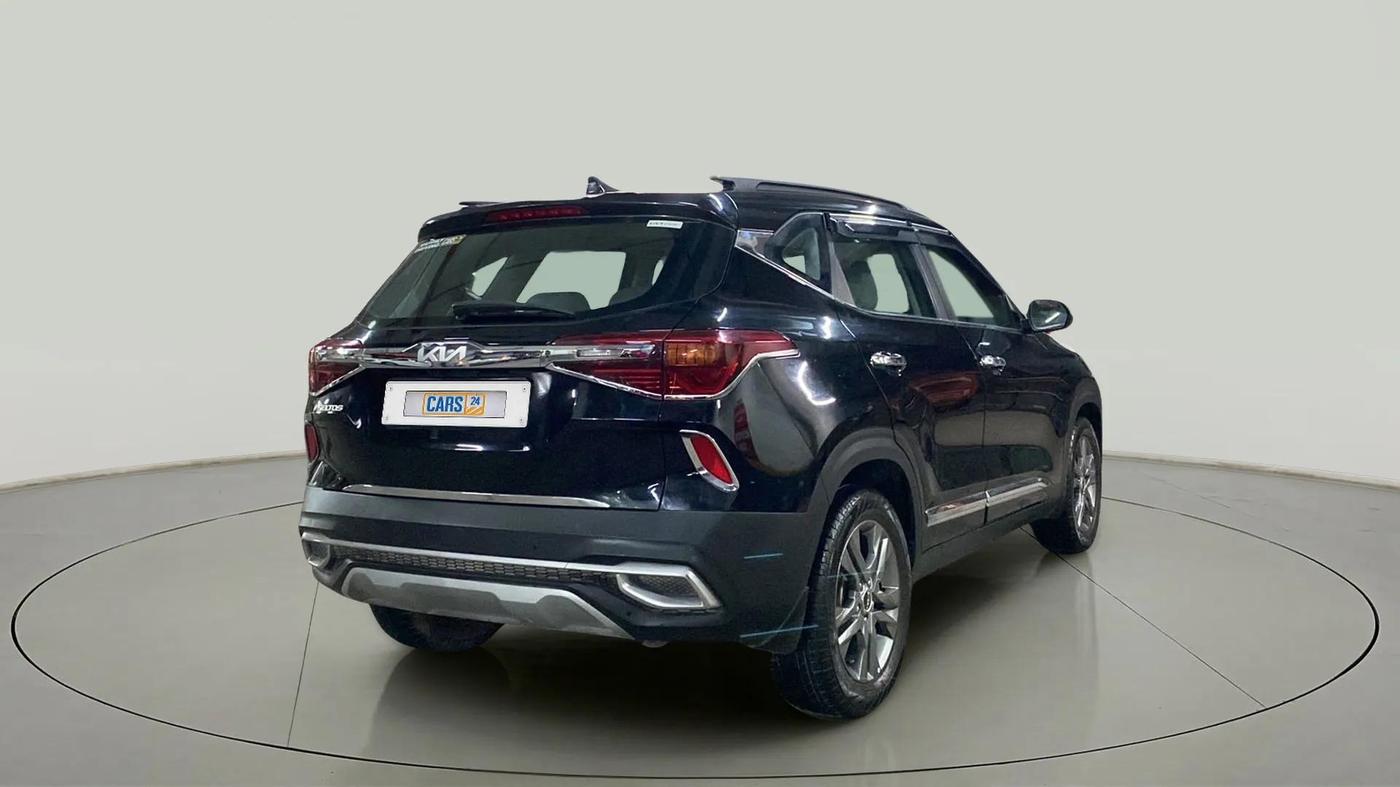 2023 KIA SELTOS  HTX 1.5 PETROL MT, Petrol, Manual, 32,434 km, Right Back Diagonal