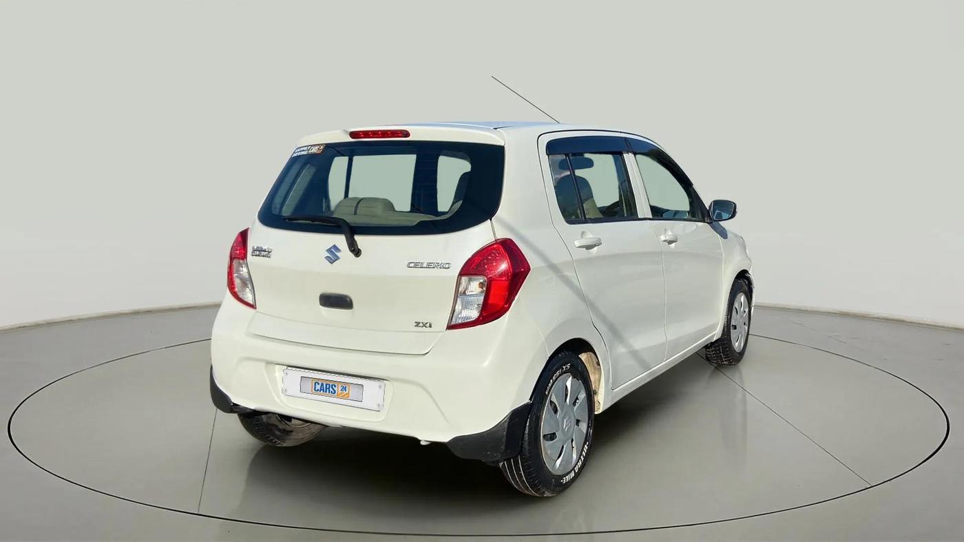 2018 Maruti Celerio ZXI, CNG, Manual, 67,780 km, Right Back Diagonal