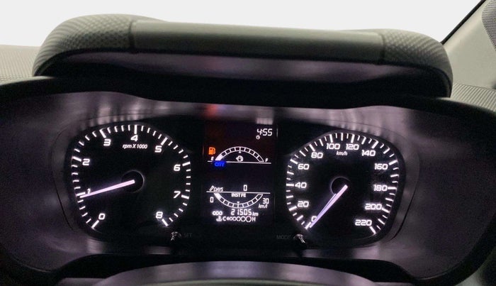 2021 Tata ALTROZ XE PETROL, Petrol, Manual, 21,487 km, Odometer Image