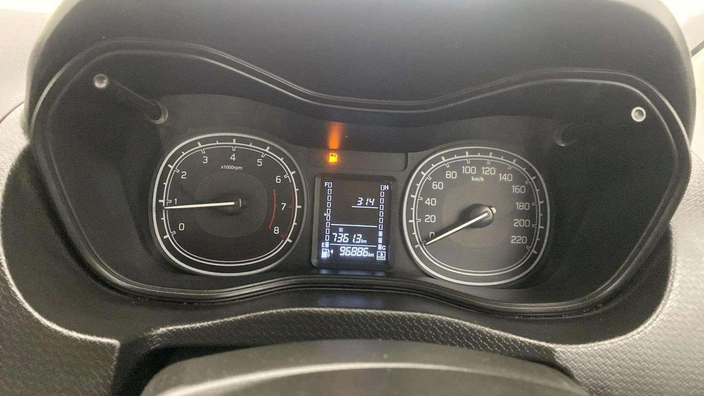 2021 Maruti Vitara Brezza LXI, CNG, Manual, 96,844 km, Odometer Image