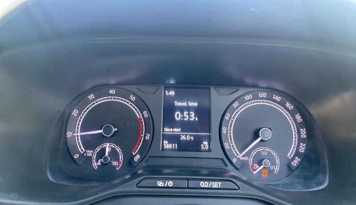 2021 Skoda KUSHAQ AMBITION 1.0L TSI MT, Petrol, Manual, 58,806 km, Odometer Image