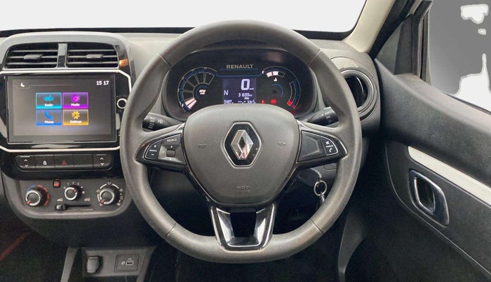 2023 Renault Kwid CLIMBER AMT 1.0, Petrol, Automatic, 31,696 km, Steering Wheel Close Up