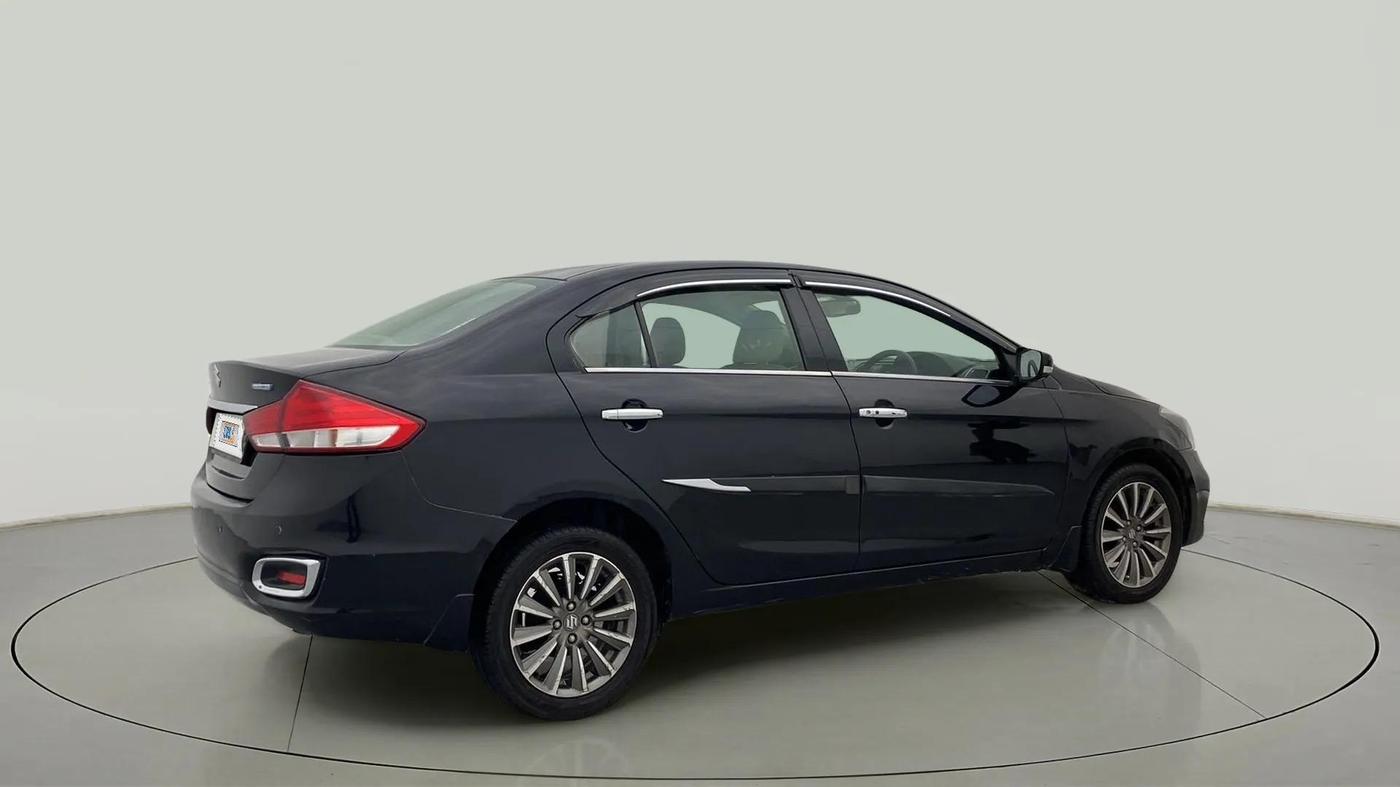 2019 Maruti Ciaz ALPHA  AT 1.5 SHVS PETROL, Petrol, Automatic, 55,797 km, Right Back Diagonal