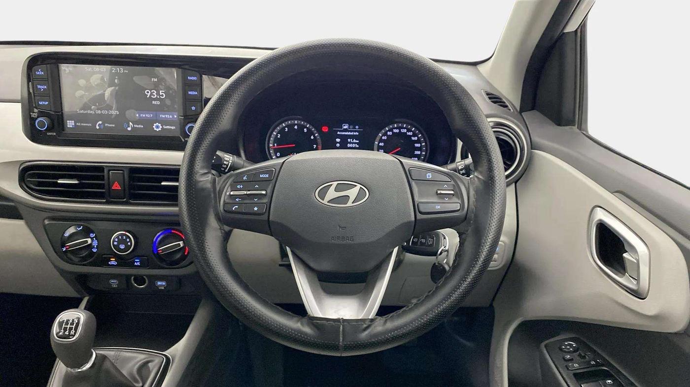 2024 Hyundai GRAND I10 NIOS SPORTZ 1.2 KAPPA VTVT CNG, CNG, Manual, 11,759 km, Steering Wheel Close Up