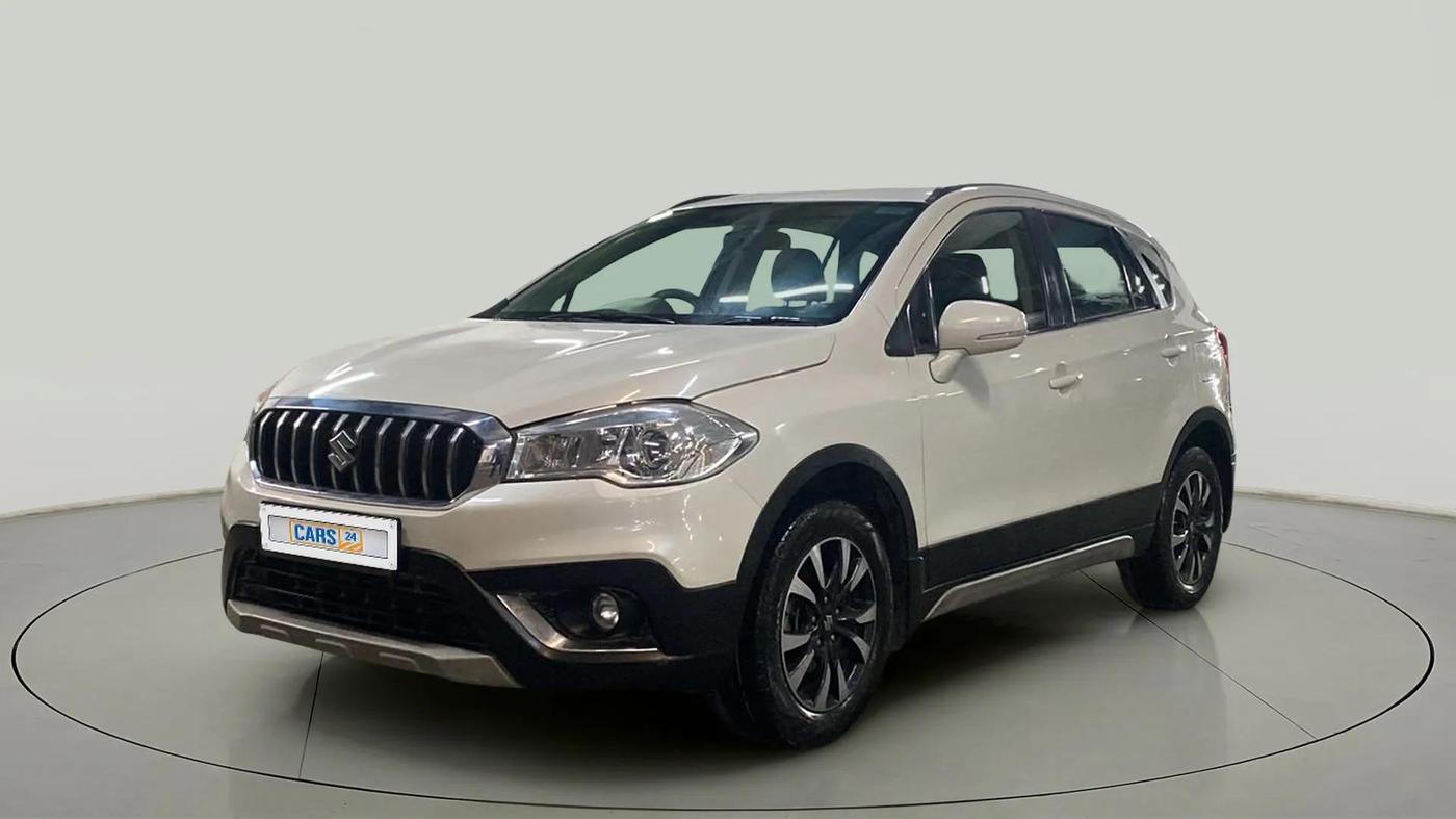 2021 Maruti S Cross ZETA 1.5, Petrol, Manual, 44,407 km, Left Front Diagonal