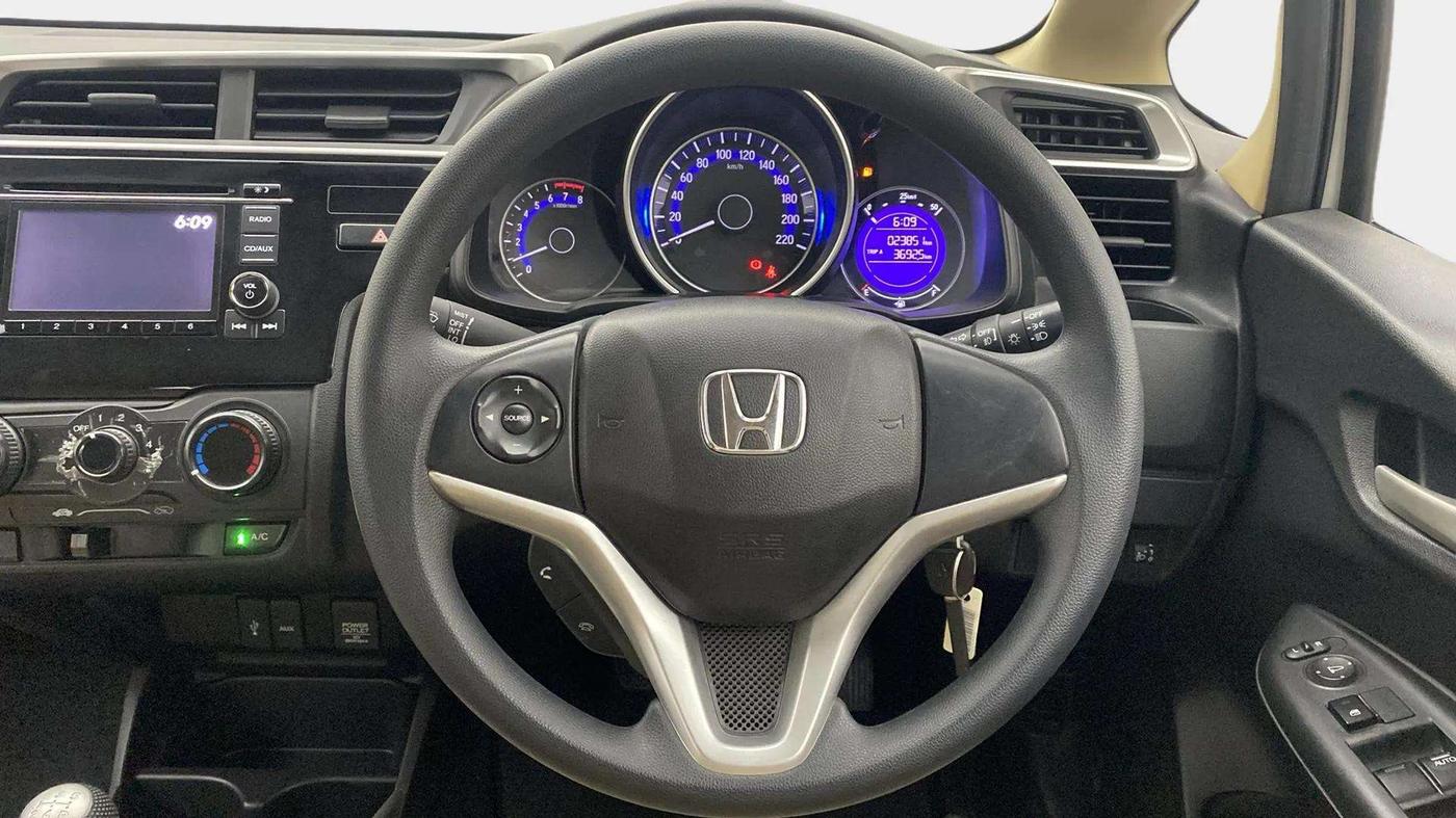 2017 Honda Jazz 1.2L I-VTEC SV, Petrol, Manual, 23,876 km, Steering Wheel Close Up