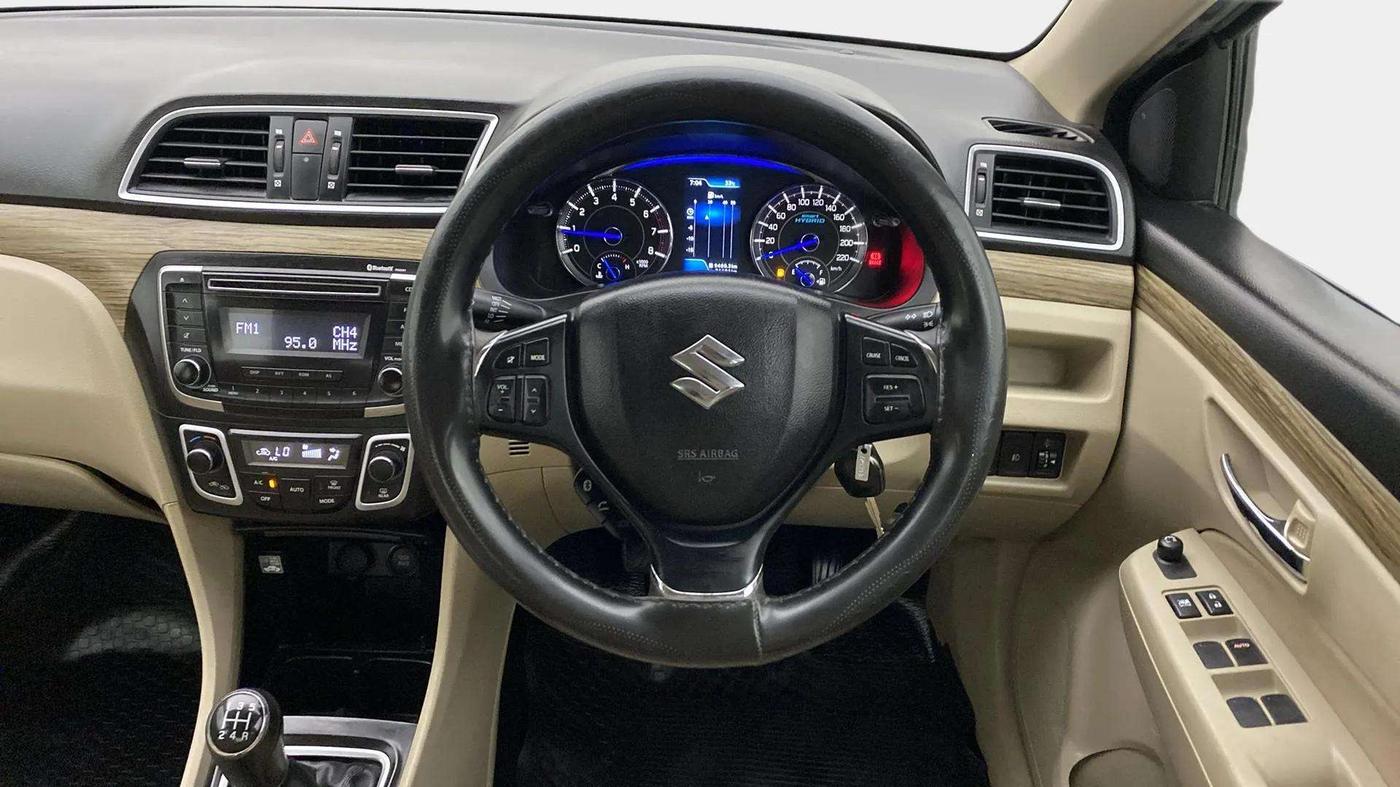 2022 Maruti Ciaz DELTA 1.5 SHVS MT PETROL, Petrol, Manual, 71,319 km, Steering Wheel Close Up