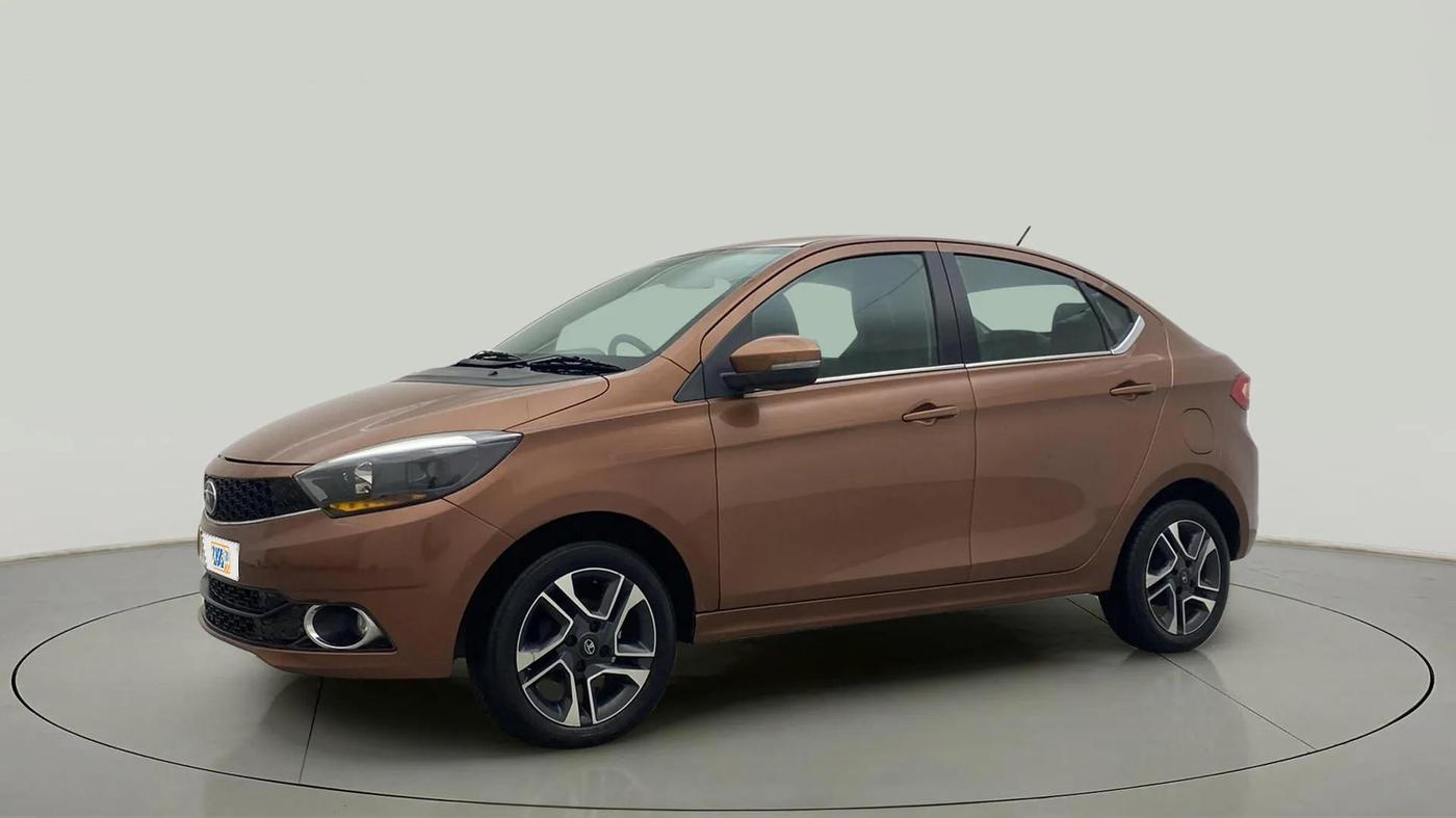 2018 Tata TIGOR XZA PETROL, Petrol, Automatic, 68,214 km, Left Front Diagonal