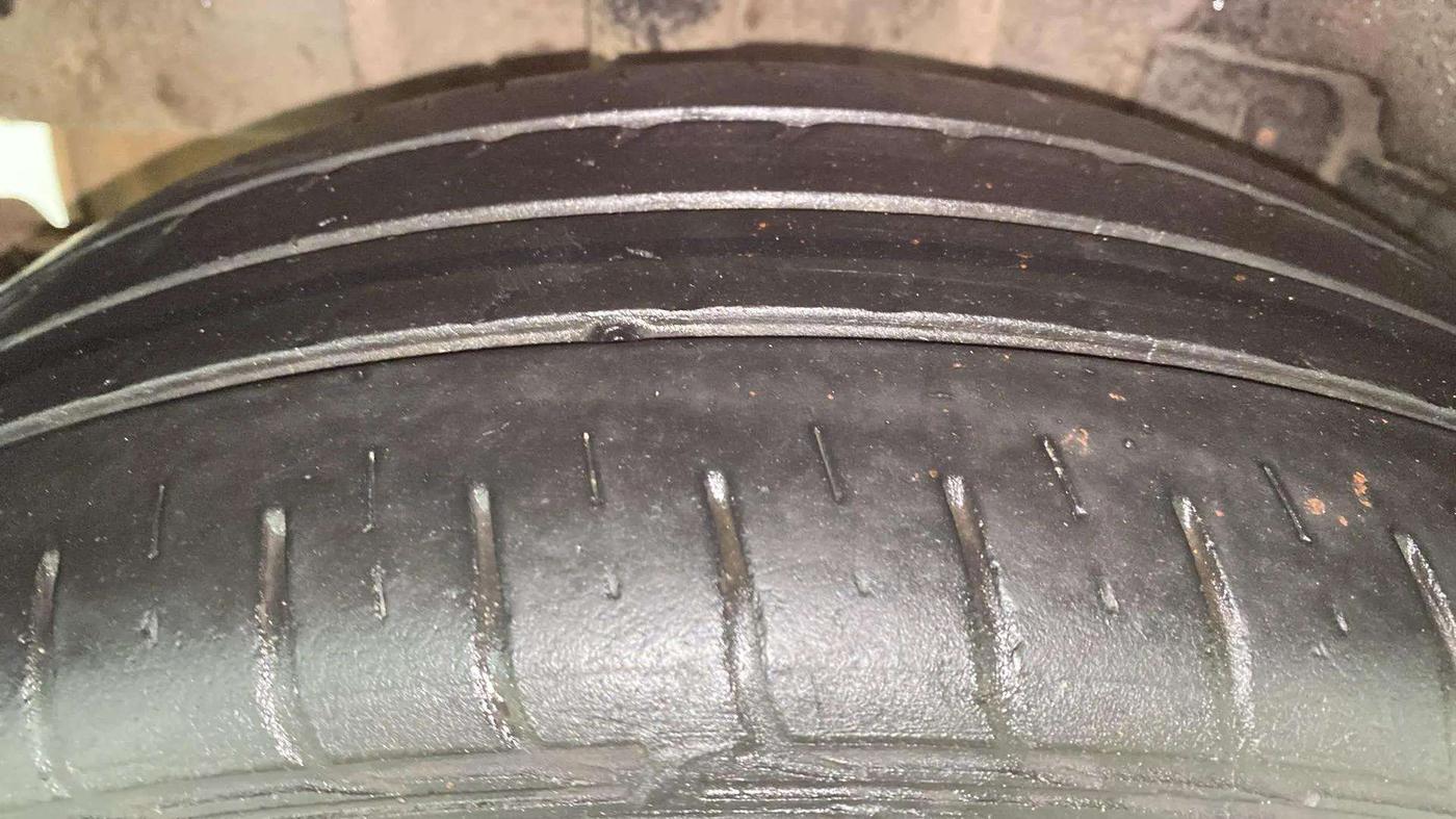 2018 Tata TIGOR XZA PETROL, Petrol, Automatic, 68,214 km, Right Rear Tyre Tread