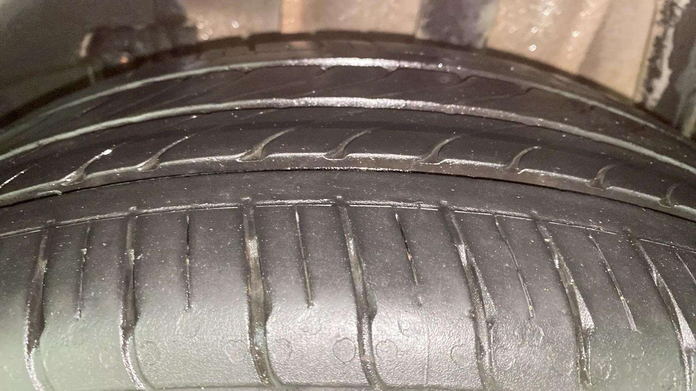 2018 Tata TIGOR XZA PETROL, Petrol, Automatic, 68,214 km, Left Rear Tyre Tread