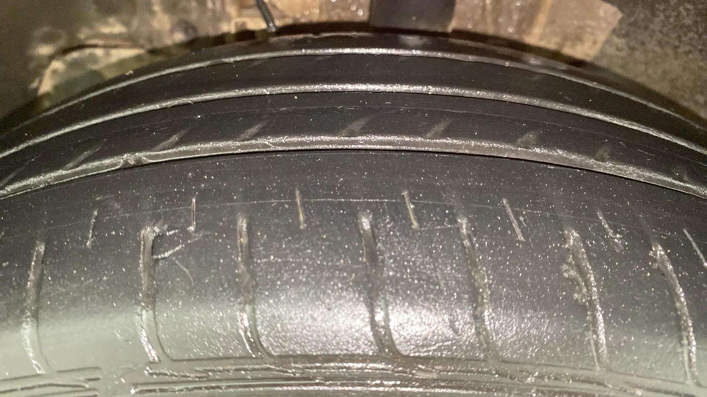 2018 Tata TIGOR XZA PETROL, Petrol, Automatic, 68,214 km, Left Front Tyre Tread