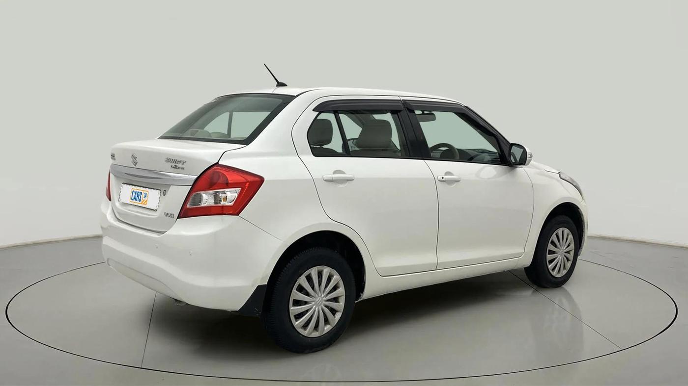 2016 Maruti Swift Dzire VXI (O), Petrol, Manual, 58,178 km, Right Back Diagonal