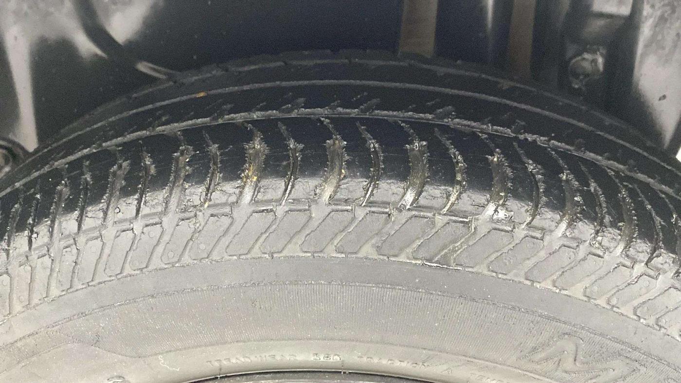 2016 Maruti Swift Dzire VXI (O), Petrol, Manual, 58,178 km, Left Rear Tyre Tread