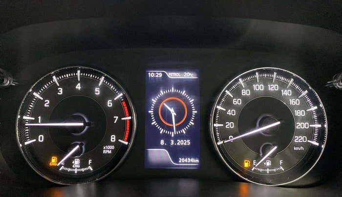 2023 Maruti Baleno  ZETA CNG 1.2L, CNG, Manual, 20,486 km, Odometer Image