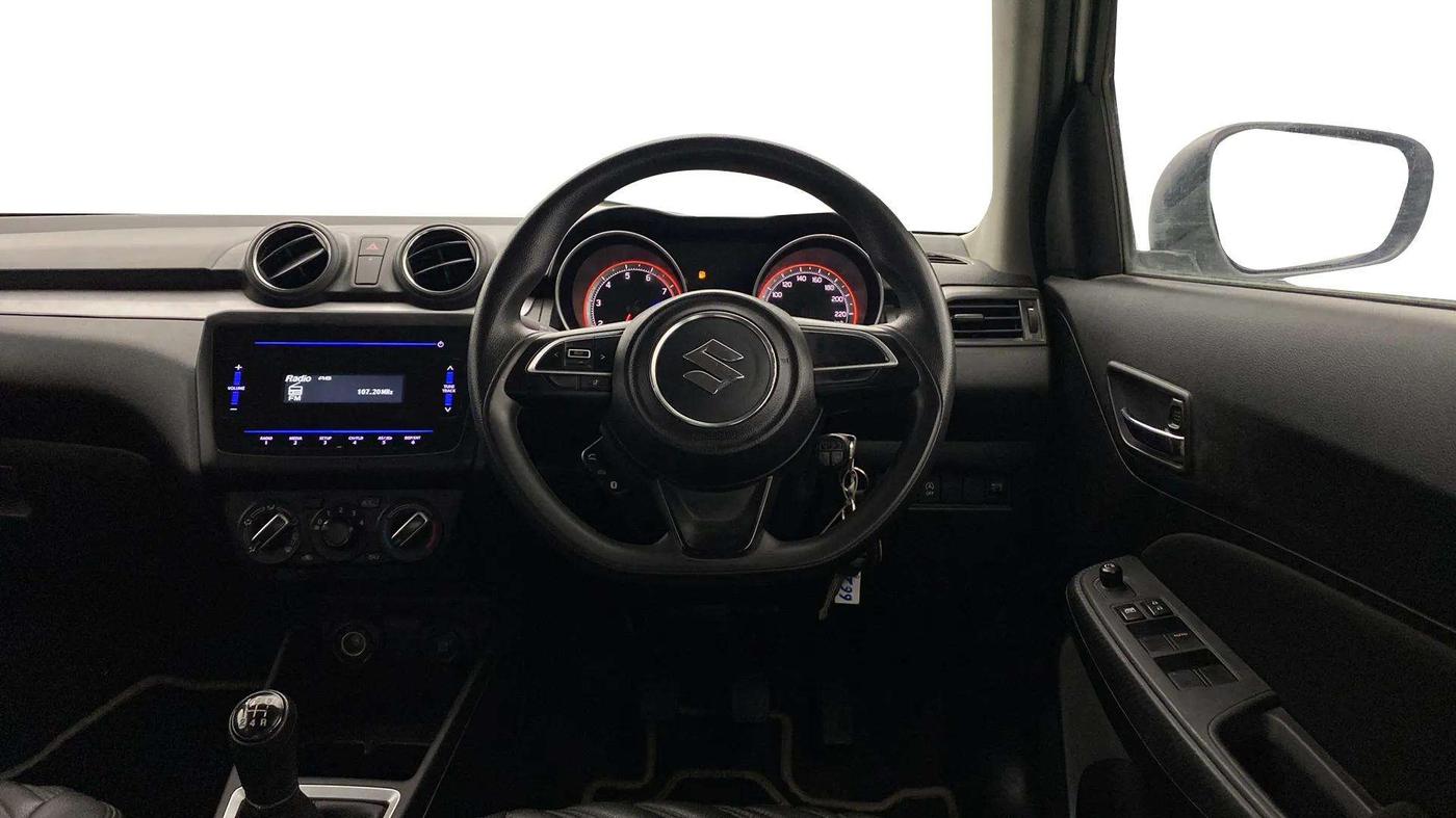 2021 Maruti Swift VXI, Petrol, Manual, 22,735 km, Steering Wheel Close Up