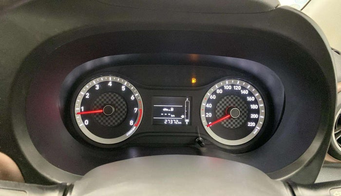 2021 Hyundai AURA S 1.2, Petrol, Manual, 27,372 km, Odometer Image