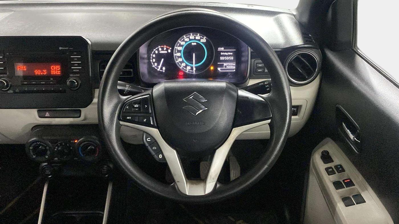 2019 Maruti IGNIS DELTA 1.2, Petrol, Manual, 70,234 km, Steering Wheel Close Up