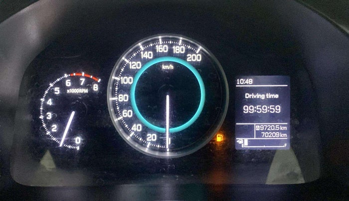 2019 Maruti IGNIS DELTA 1.2, Petrol, Manual, 70,208 km, Odometer Image