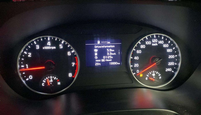 2022 KIA SELTOS HTK 1.5 PETROL, Petrol, Manual, 19,985 km, Odometer Image