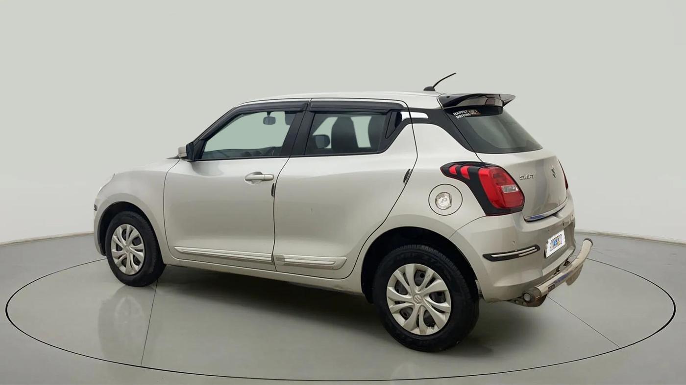 2020 Maruti Swift VXI AMT, Petrol, Automatic, 73,905 km, Left Back Diagonal