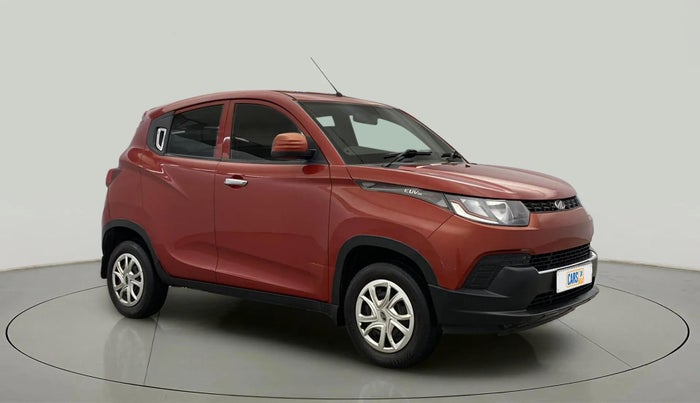 2016 Mahindra Kuv100 K4 6 STR, Petrol, Manual, 24,023 km, Right Front Diagonal